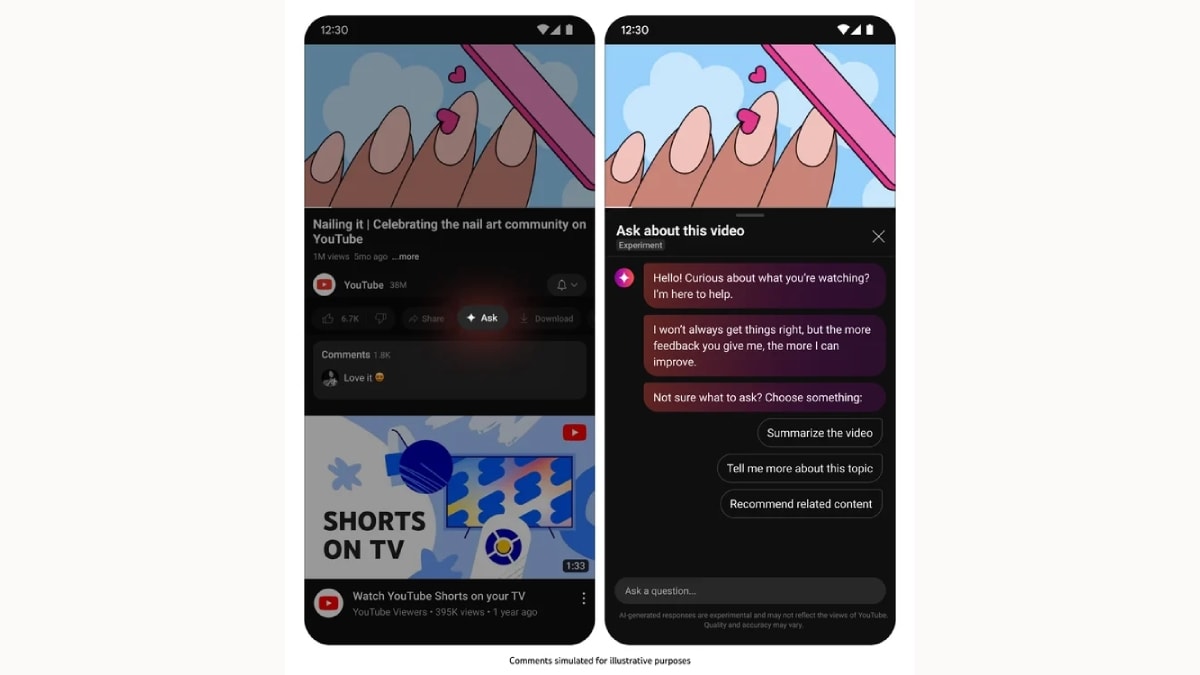 YouTube प्रीमियम को एंड्रॉइड, स्मार्ट टीवी पर उच्च बिटरेट 1080p वीडियो मिलता है; एआई-आधारित सुविधाओं का परिचय देता है